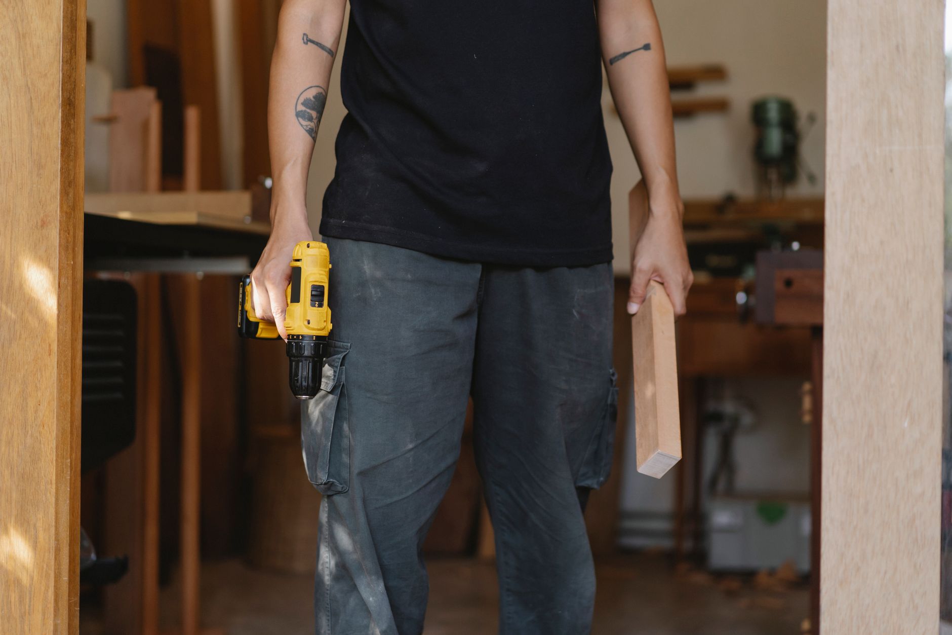 The Good Carpenter at work
